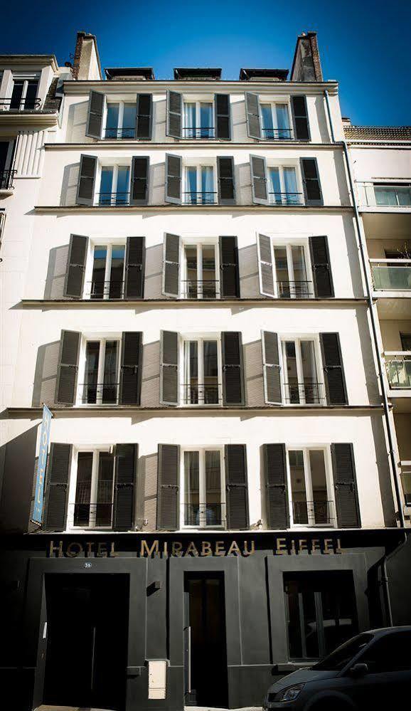 Hotel Mirabeau Eiffel Paříž Exteriér fotografie